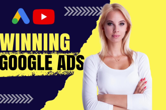 set up, manage your google ads and youtube ad management for leads, PPC, adwords