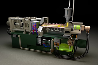 do 3d industrial animation technical 3d animation 3d factory machinery animation