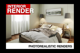 create photorealistic 3d interior renders without ai