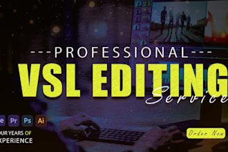 edit vsl ads for facebook and social media