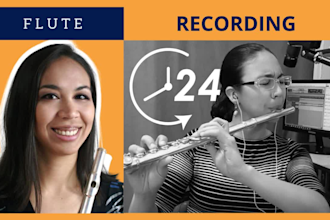 record flute tracks in 24 hours