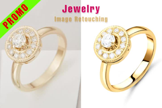 professional jewelry retouching, photoshop image editing