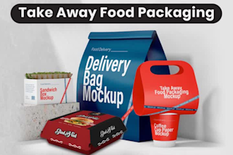 do restaurant or food packaging design