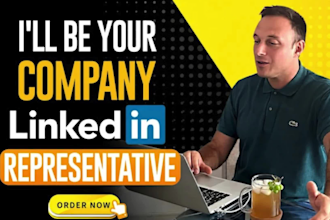 be your b2b linkedin sales representative