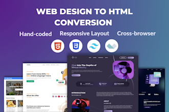 convert figma to html, web design to HTML with tailwindcss