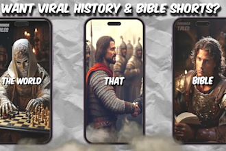 create viral ai history shorts for youtube, instagram and tiktok
