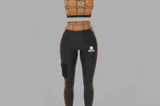 convert your idea into a 3d garment, 3d cloth, or 3d apparel