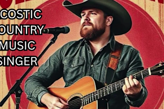 be your music authentic country singer, songwriter, and acoustic vocalist