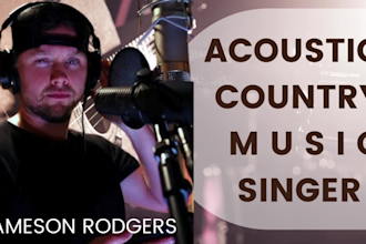 be your top acoustic country music singer, songwriter and vocalist
