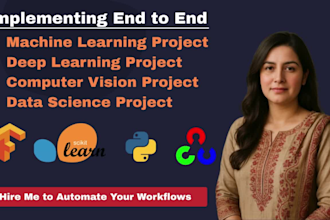 provide expert machine learning solutions in python for vision nlp in 48 hrs