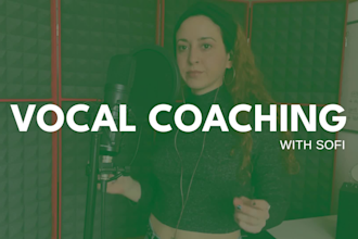 be your vocal coach, singing teacher