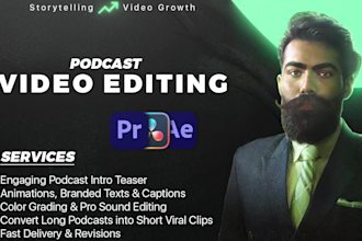 edit and enhance your podcast audio and video for maximum engagement