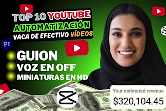 do automated faceless youtube channel spanish cash cow video for passive income