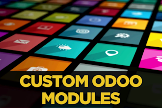 develop custom odoo modules for your business