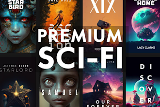 craft premium sci fi I science fiction book covers