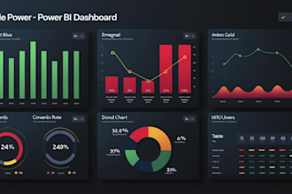 create insightful power bi report for any dataset