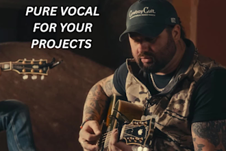 be your authentic country modern pop singer songwriter with acoustic vocalist