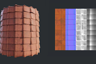create stylized tileable textures in substance designer