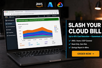 audit and cut your AWS or azure cloud costs by up to 40 percent
