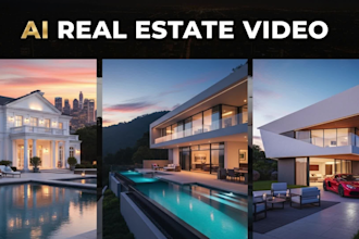 turn real estate images and videos to cinematic real estate ai video