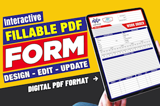create interactive fillable PDF form with javascript condition and calculation