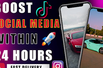 create 1000 luxury car reels for tiktok , instagram and youtube within 2 hours