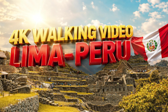 record exclusive 4k walking videos in lima, peru