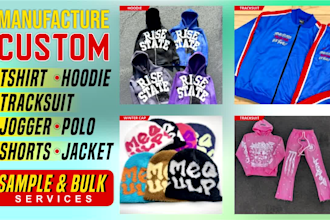 manufacture tshirt custom hoodies tracksuits sweatsuit