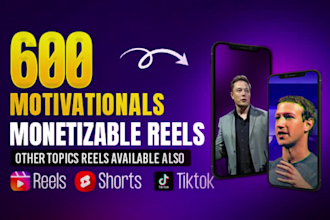 make powerful motivational shorts, reels and tiktok