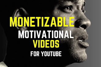 create monetizable motivational videos, instagram reels and shorts