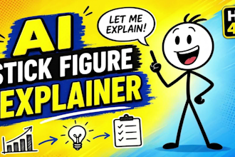 create a stick figure explainer video for your finance brand