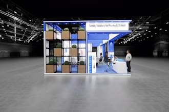 design 3d exhibition stall or booth for expo and trade show