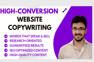 write hypnotic sales copy and do website copywriting