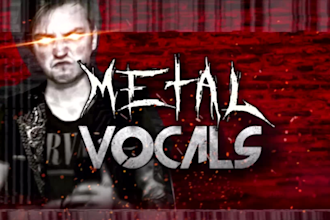 record professional metal, hardcore or metalcore vocals