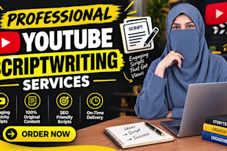 write engaging youtube scripts to grow your channel