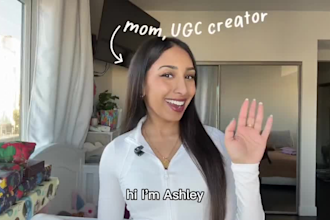 mom and toddler ugc videos for tiktok instagram and facebook