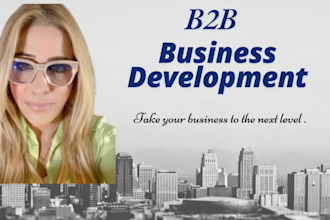 do your b2b lead generation sales calls, b2b strategy consults, set appointments