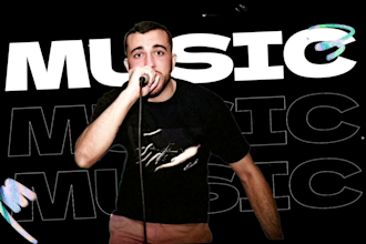 write rap and sing your song  I hip hop I songwriter singing