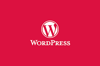 create wordpress and wix website design