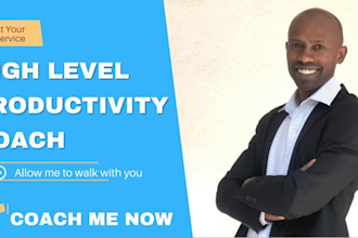 be your life and accountability coach for high productivity