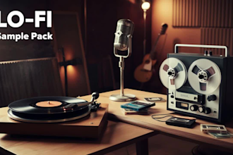 send you up to 826 files lofi hip hop sample packs