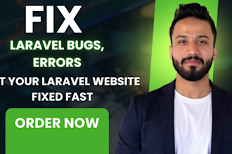 fix laravel bugs, optimize website speed and performance