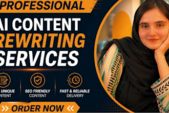 rewrite content humanize ai content and edit chatgpt content