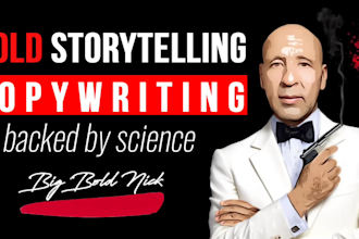 write brand storytelling sales copy backed by neuroscience