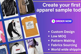 manufacture custom clothing products for your brand