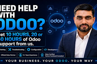 provide odoo erp functional and technical consultancy
