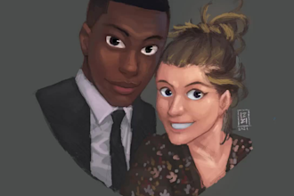 draw you in manga anime or cartoon version