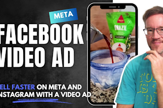 create a facebook video ad for your product