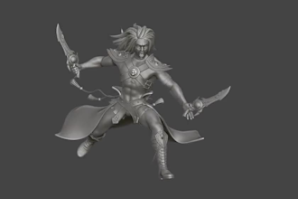do 3d miniature, warhammer, dnd ,stl file, 3d print model, zbrush, maya, blender