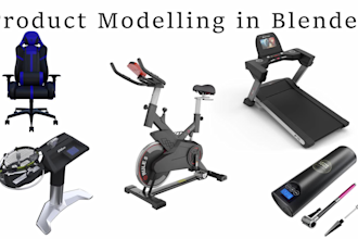 do 3d product modelling and rendering in blender